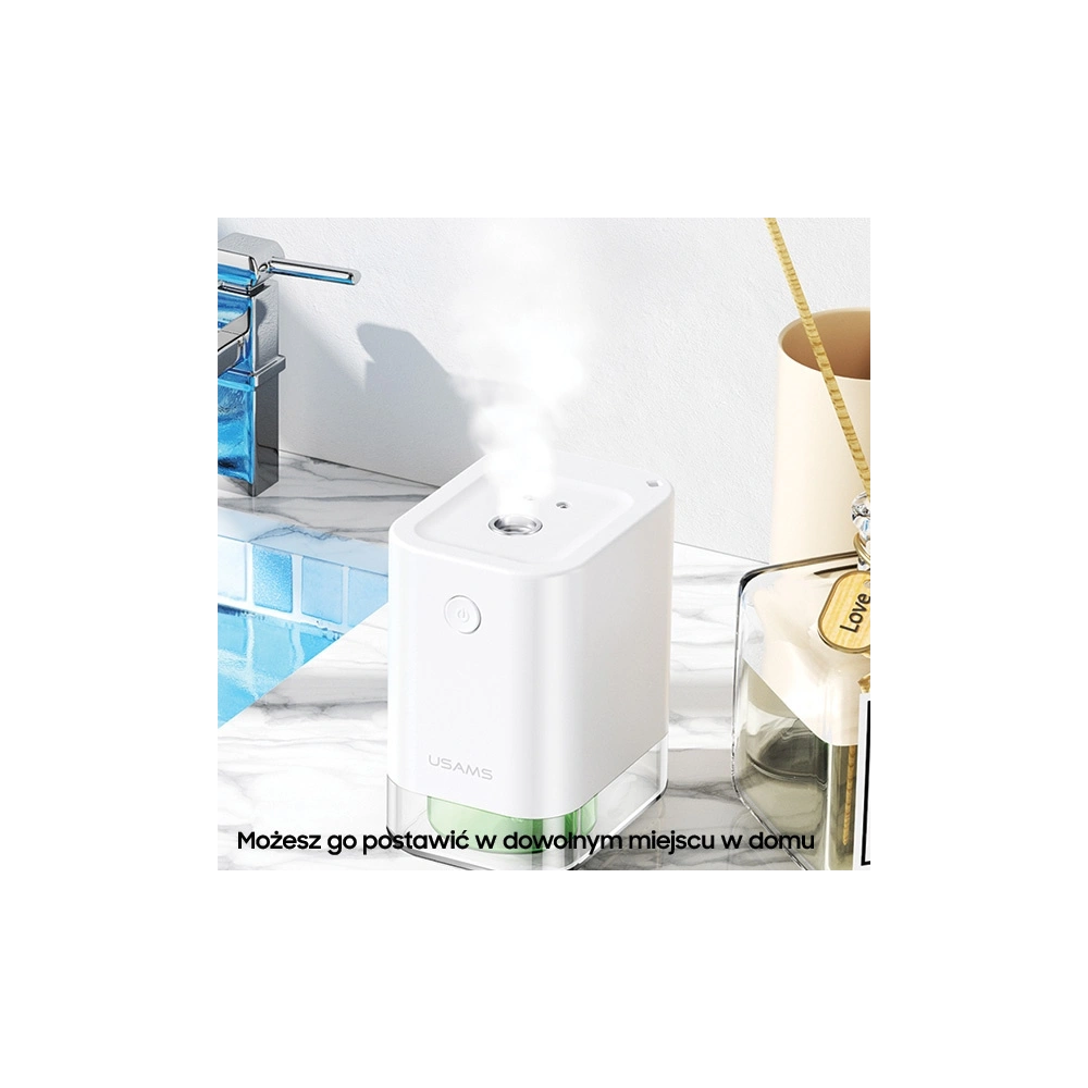 Hurtownia GSM - Automatický bezdotykový dávkovač USAMS Mini Sprayer bílý/white ZB155XSJ02 - USA039WHT - {ean13} - Hurt