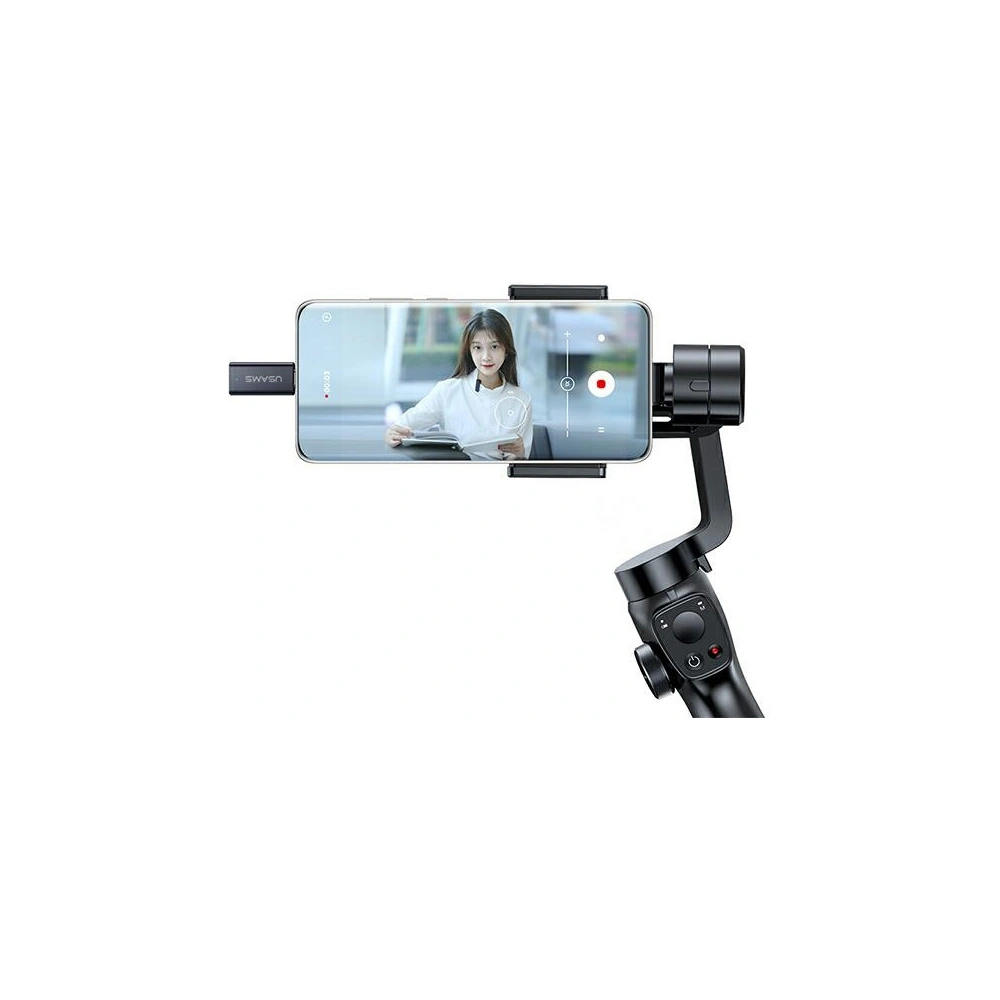 Hurtownia GSM - Bezdrátový klopový mikrofon USAMS ENC 2.4G Wireless Lavalier Microphone Lightning ZB244MKF01 - USA042 - {ean13} - Hurt