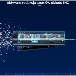 Hurtownia GSM - Bezprzewodowy mikrofon krawatowy USAMS ENC 2.4G Wireless Lavalier Microphone USB-C ZB243MKF01 - USA044 - {ean13} - Hurt