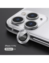 Nakładka USAMS Camera Lens Glass Apple iPhone 11 Pro metal ring srebrny/silver BH571JTT03