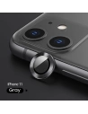 Wholesale USAMS Camera Lens Glass Apple iPhone 11 Pro metal ring grey BH571JTT01 (US-BH571) - USA056GRY - {ean13} - Hurt