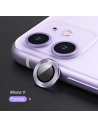 Hurtownia GSM - Nakládací sklo na objektiv USAMS Apple iPhone 11 s kovovým prstencem purpurové/purple BH572JTT04 - USA064 - {ean13} - Hurt