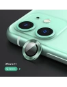 Hurtownia GSM - Nakładka USAMS Camera Lens Glass Apple iPhone 11 metal ring zielony/green BH572JTT05 - USA066GRN - {ean13} - Hurt