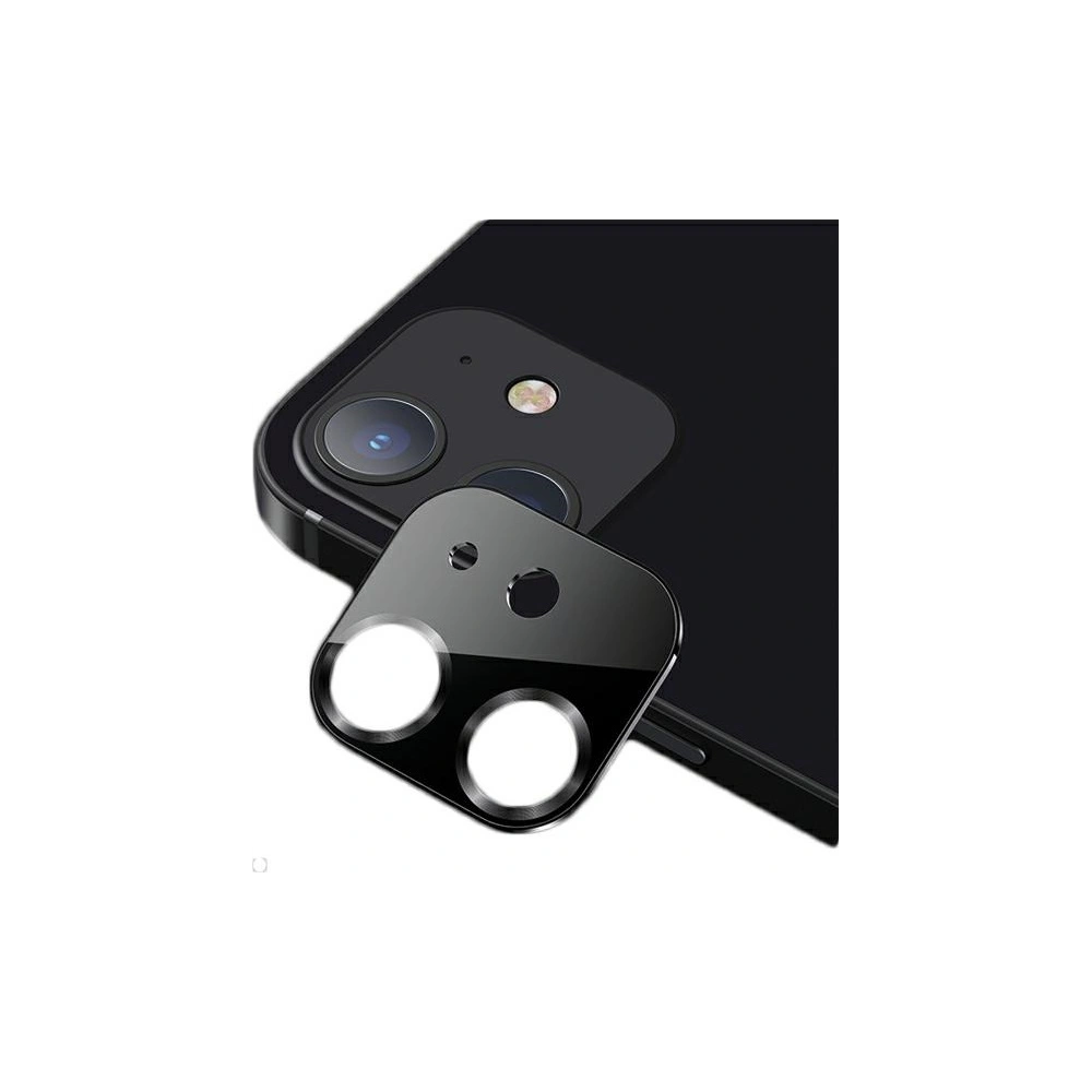 Hurtownia GSM - Nakładka USAMS Camera Lens Glass Apple iPhone 12 mini metal czarny/black BH706JTT01 - USA071BLK - {ean13} - Hurt