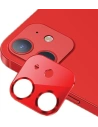 Nakładka USAMS Camera Lens Glass Apple iPhone 12 mini metal czerwony/red BH706JTT03