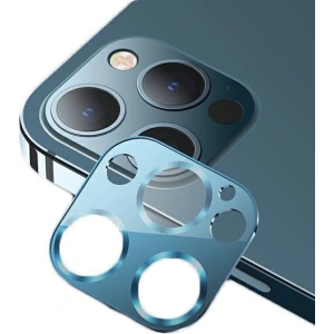 Hurtownia GSM - Nakládka USAMS Camera Lens Glass Apple iPhone 12 Pro Max metal modrá/blue BH707JTT04 - USA076BLU - {ean13} - Hurt