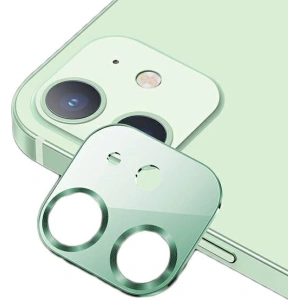 Nakładka USAMS Camera Lens Glass Apple iPhone 12 metal zielony/green BH703JTT04