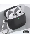 Hurtownia GSM - Etui USAMS Apple AirPods 3 silicon czarny/black BH741AP01 - USA111BLK - {ean13} - Hurt