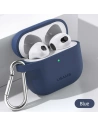 Wholesale USAMS Case Apple AirPods 3 silicon blue BH741AP02 (US-BH741) - USA112BLU - {ean13} - Hurt