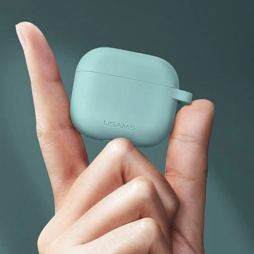 Etui USAMS Apple AirPods 3 silicon zielony/green BH741AP04