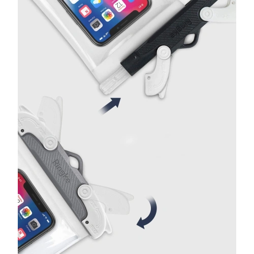 Uniwersalne wodoszczelne etui Ringke U-Fix Round Gray