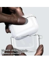 Hurtownia GSM - Etui USAMS Apple AirPods 3 przezroczysty czarny/tranparent black BH740AP02 - USA115BLK - {ean13} - Hurt