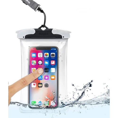 Uniwersalne wodoszczelne etui Ringke U-Fix Round Gray