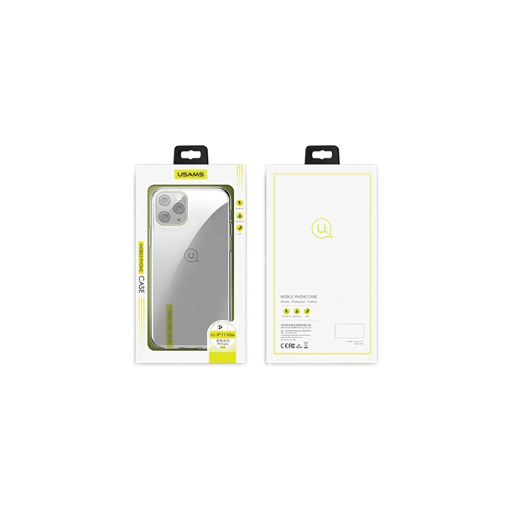 Hurtownia GSM - Etui USAMS Primary Apple iPhone 11 Pro průhledné IP11YS01 - USA134CL - {ean13} - Hurt