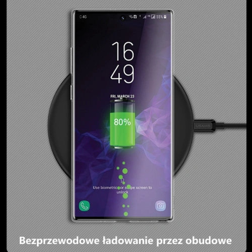 Etui USAMS Primary Samsung Galaxy Note 10+ Plus transparent NOTE10PYS01