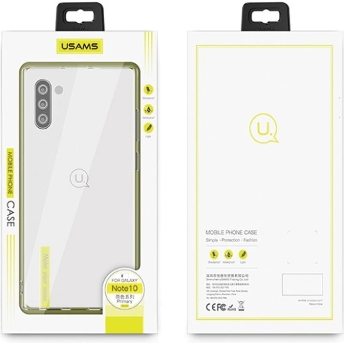 Etui USAMS Primary Samsung Galaxy Note 10+ Plus transparent NOTE10PYS01