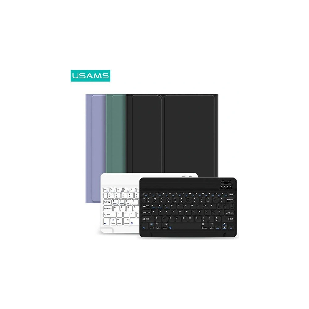 Wholesale USAMS Winro Case with keyboard Apple iPad Air 10.9" black cover - black keyboard IP109YRU01 (US-BH65 - USA144BLK - {ean13} - Hurt
