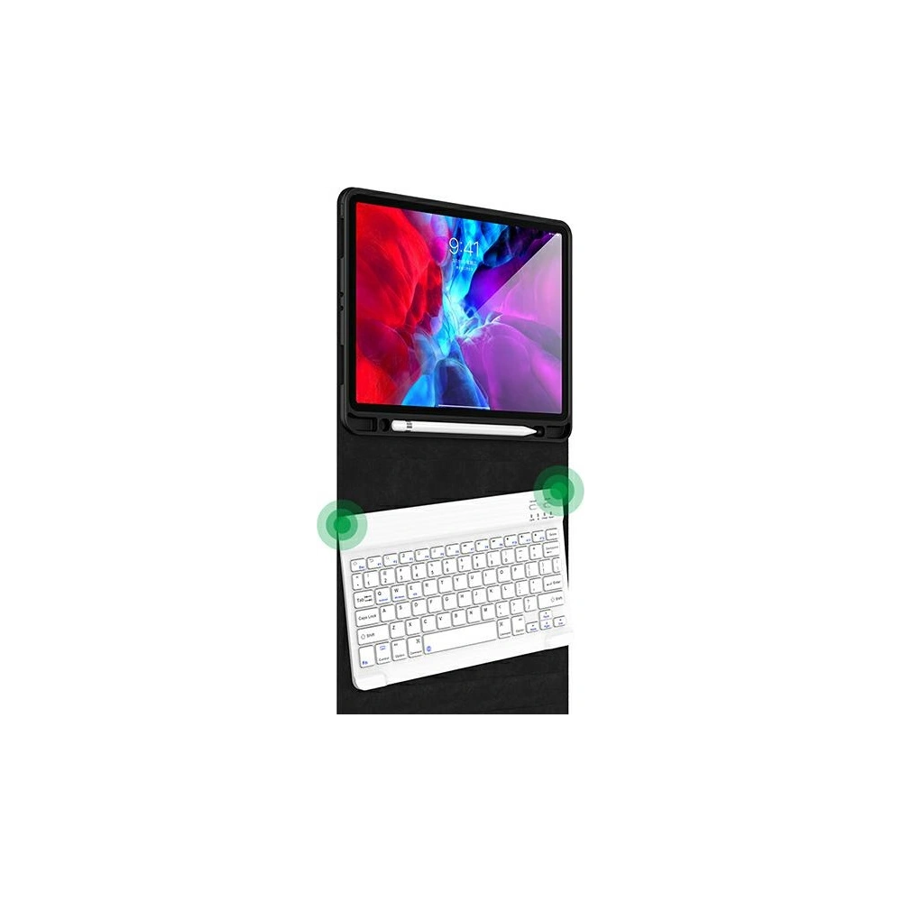 Wholesale USAMS Winro Case with keyboard Apple iPad Air 10.9" black cover - black keyboard IP109YRU01 (US-BH65 - USA144BLK - {ean13} - Hurt