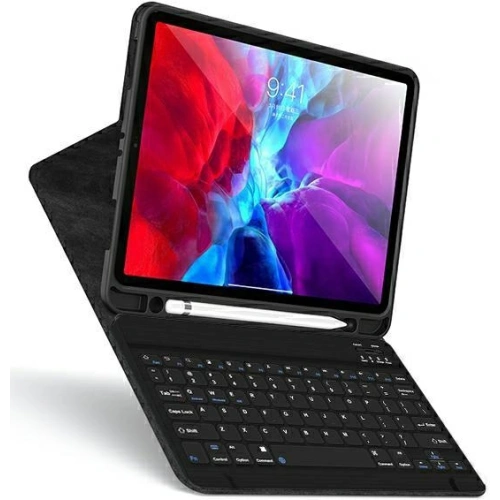 Etui USAMS Winro Keyboard Apple iPad 9.7 2018 (6. generacji) fioletowe etui-biała klawiatura/purple cover-white keyboard