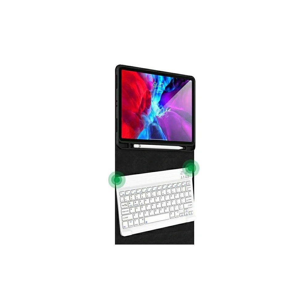 Hurtownia GSM - Etui USAMS Winro Keyboard Apple iPad 9.7 2018 (6. generace) zelené etui-bílá klávesnice/green cover-white keyboard - USA154GRNWHT - {ean13} - Hurt