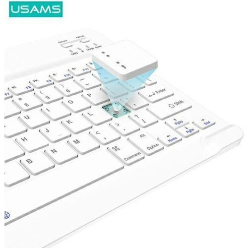 Etui USAMS Winro Keyboard Apple iPad 9.7 2018 (6. generacji) zielone etui-biała klawiatura/green cover-white keyboard