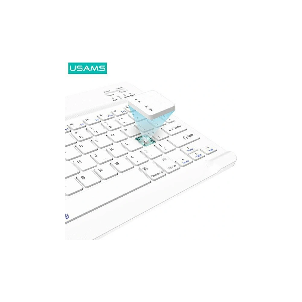 Hurtownia GSM - Etui USAMS Winro Keyboard Apple iPad 9.7 2018 (6. generace) zelené etui-bílá klávesnice/green cover-white keyboard - USA154GRNWHT - {ean13} - Hurt