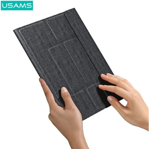 Etui USAMS Winz z klawiaturą iPad 10.2" /10.5" czarne/black Touch Control Bluetooth IP102YSXX01