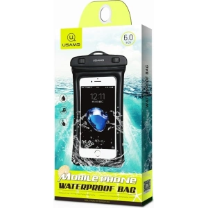 Wholesale USAMS Waterproof Case 6 inch YD007 black 6FSD701 - USA192BLK - {ean13} - Hurt