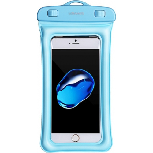 Usams Distributor - 6958444939551 - USA193BLU - USAMS Waterproof Case 6 inch YD007 blue 6FSD702 - B2B homescreen