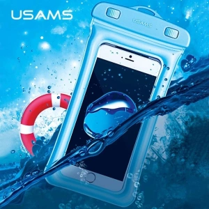 Wholesale USAMS Waterproof Case 6 inch YD007 blue 6FSD702 - USA193BLU - {ean13} - Hurt