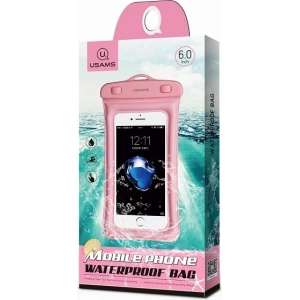 Wholesale USAMS Waterproof Case 6 inch YD007 pink 6FSD703 - USA194PNK - {ean13} - Hurt