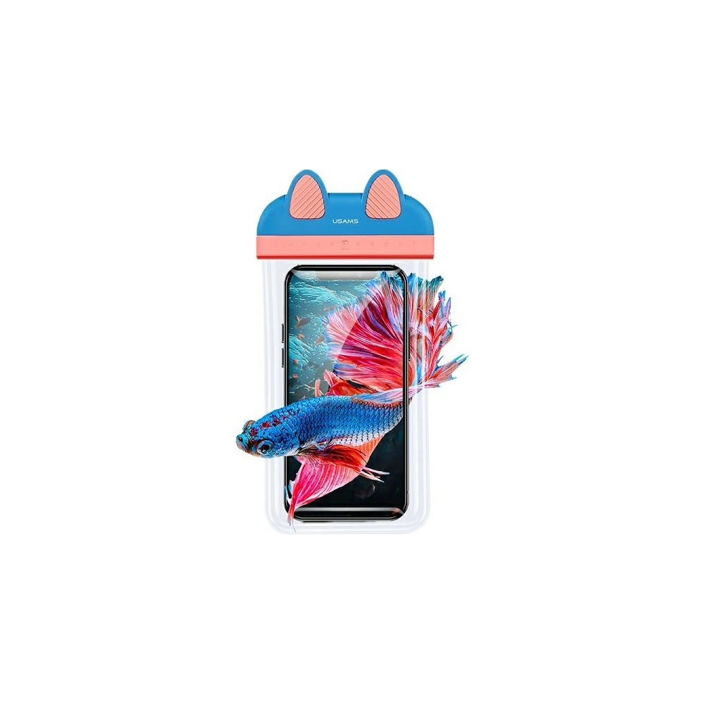 Hurtownia GSM - Vodotěsné pouzdro USAMS 7 palců YD010 modro-růžové/blue pink FSD1001 - USA196BLUPNK - {ean13} - Hurt