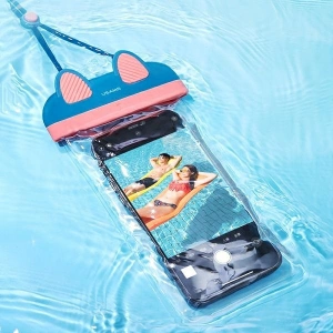 Wholesale USAMS Waterproof Case 7 inch YD010 blue pink FSD1001 - USA196BLUPNK - {ean13} - Hurt