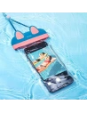 Wholesale USAMS Waterproof Case 7 inch YD010 blue pink FSD1001 - USA196BLUPNK - {ean13} - Hurt