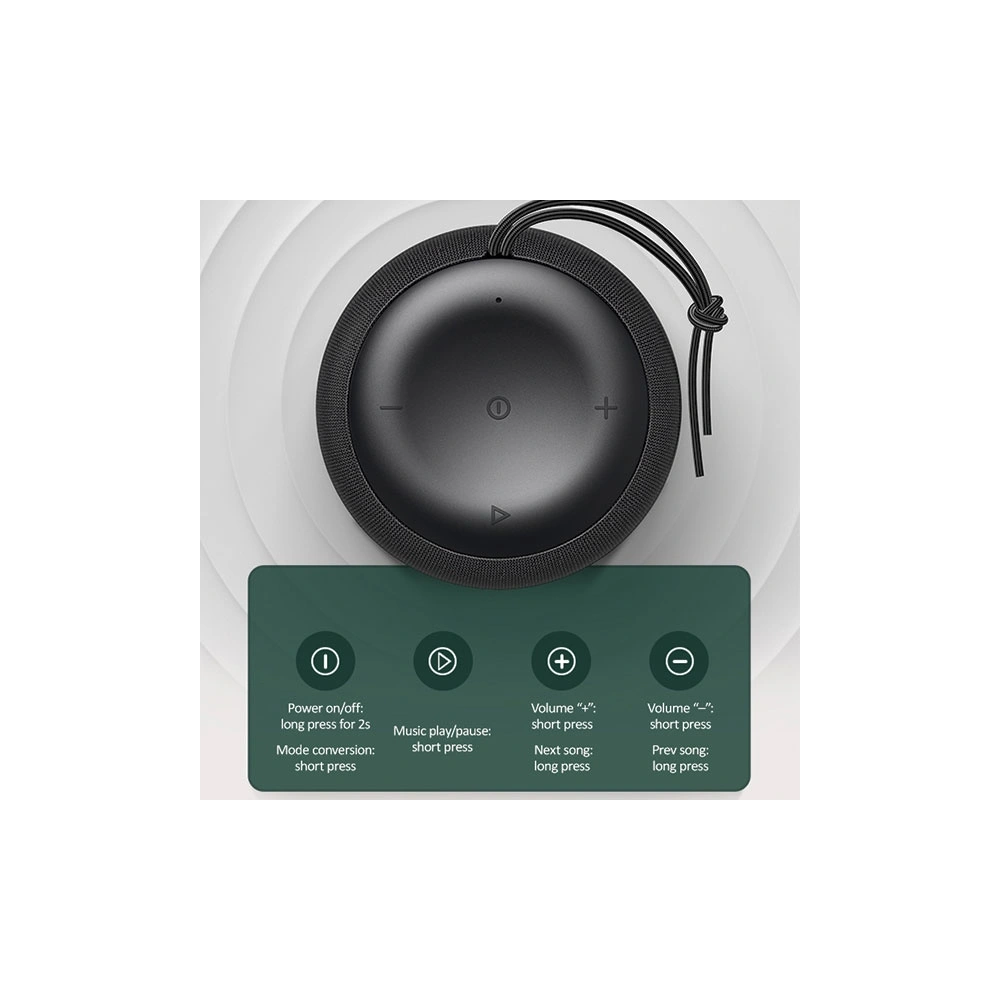 Hurtownia GSM - Bezdrátový reproduktor USAMS Bluetooth 5.0 US-YX005 Moyi Series YX5LY01 - USA200 - {ean13} - Hurt