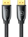 Kabel USAMS U75 DisplayPort - DisplayPort 1.4 HD 2.0m czarny/black 8K HD SJ532DP01