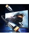Hurtownia GSM - Kabel USAMS U75 DisplayPort - DisplayPort 1.4 HD 2.0m czarny/black 8K HD SJ532DP01 - USA203BLK - {ean13} - Hurt