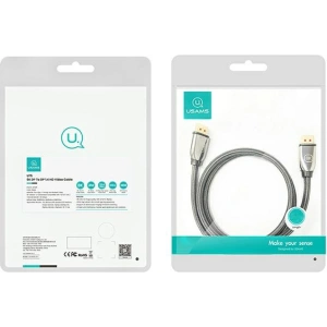 Hurtownia GSM - Kabel USAMS U75 DisplayPort - DisplayPort 1.4 HD 3.0m czarny/black 8K HD SJ533DP01 - USA204BLK - {ean13} - Hurt