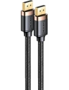 Kabel USAMS U74 DisplayPort - DisplayPort 2.0m czarny/black 4K HD SJ531HD01