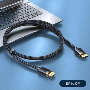 Hurtownia GSM - Kabel USAMS U74 DisplayPort - DisplayPort 2.0m czarny/black 4K HD SJ531HD01 - USA205BLK - {ean13} - Hurt