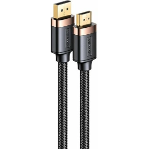 Hurtownia GSM - Kabel USAMS U74 DisplayPort - HDMI 2.0m czarny/black 4K HD SJ530HD01 - USA206BLK - {ean13} - Hurt