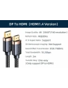 Hurtownia GSM - Kabel USAMS U74 DisplayPort - HDMI 2.0m czarny/black 4K HD SJ530HD01 - USA206BLK - {ean13} - Hurt