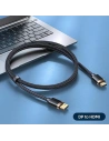 Hurtownia GSM - Kabel USAMS U74 DisplayPort - HDMI 2.0m czarny/black 4K HD SJ530HD01 - USA206BLK - {ean13} - Hurt