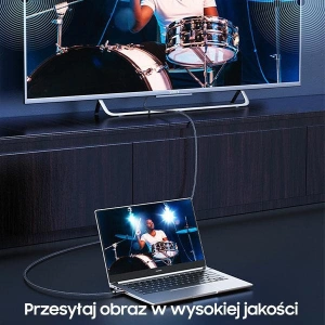 Hurtownia GSM - Kabel USAMS U74 HDMI - HDMI 2.0 3.0m czarny/black 4K HD SJ529HD01 - USA209BLK - {ean13} - Hurt