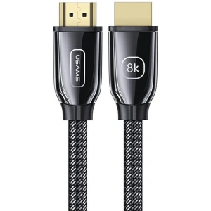 Hurtownia GSM - Kabel USAMS U67 HDMI - HDMI 2.1 2m 8K czarny/black Ultra HD SJ497HD01 - USA210BLK - {ean13} - Hurt