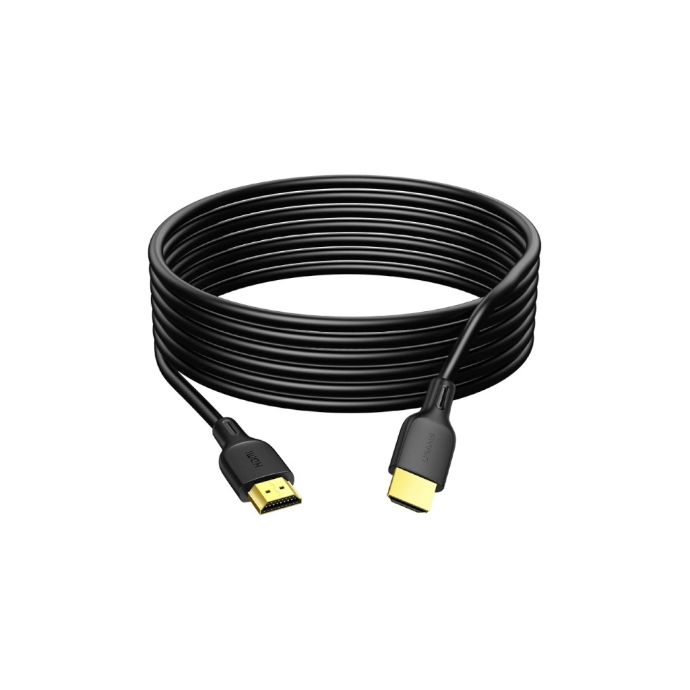 Kabel USAMS U49 HDMI - HDMI 1.8m černý/black 4K HD SJ426HD01