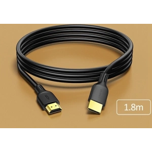 Hurtownia GSM - Kabel USAMS U49 HDMI - HDMI 1.8m czarny/black 4K HD SJ426HD01 - USA213BLK - {ean13} - Hurt