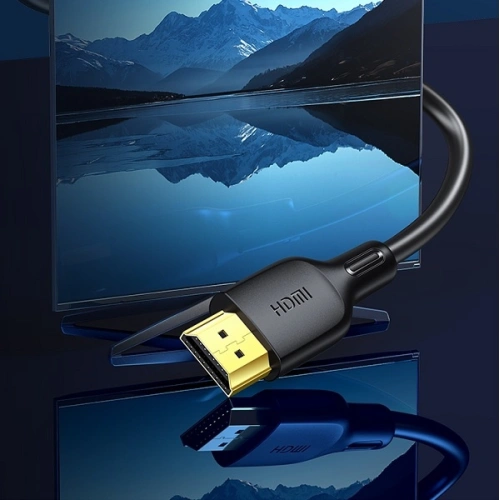 Kabel USAMS U49 HDMI - HDMI 3m czarny/black 4K HD SJ427HD01