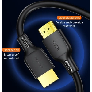 USAMS Cable HDMI - HDMI U49 3m black 4K HD SJ427HD01 (US-SJ427)
