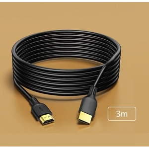 Hurtownia GSM - Kabel USAMS U49 HDMI - HDMI 3m czarny/black 4K HD SJ427HD01 - USA214BLK - {ean13} - Hurt